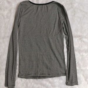 Forever 21 Striped Long Sleeve Top