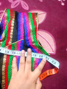 Multicolour padded Saree Blouse