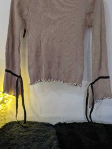 Small Size Designer Woolen Top