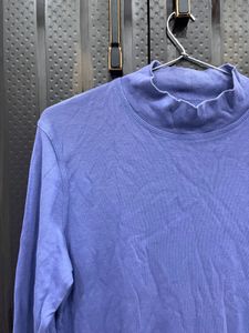 Lavender High Neck Tshirt