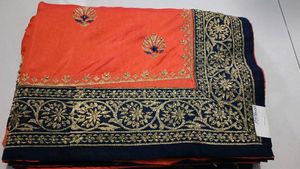 New Saree With Blouse Peice