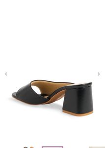 ERIDANINWTOpen-Toe Chunky Heeled Sandals