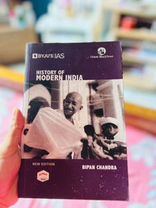 History of Modern India by Bipan Chandra