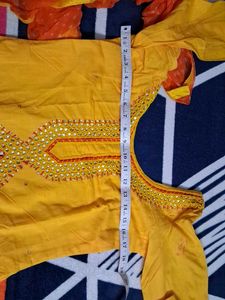 Yellow Ethnic Kurta
