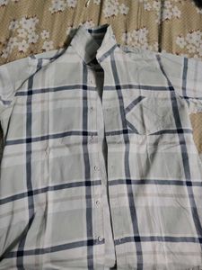 Men's Plaid Short Sleeve Casual Shirt