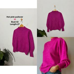 Hot Pink Cardigan