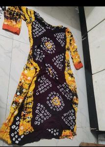 Bandhani Print Kurta
