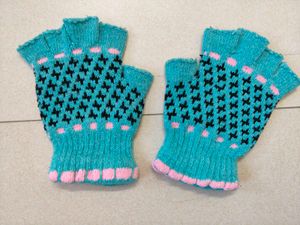 Fingerless Knit Gloves for Women