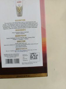 Rawla Arabic Sunset Body Mist