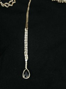 Necklace Set 3 one..earring free look voice new