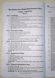 BSc 1st Year - Zoology Series (Part-2)