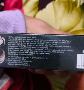 Swiss Beauty 2 in 1 Eyebrow &amp; Gel Eyeliner