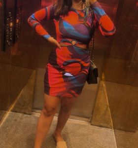 Tokyo Talkies Body on Cut Out Dress