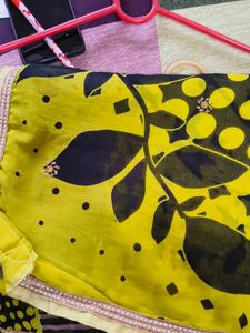 Elegant Yellow Saree