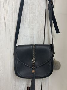 Stylish Black Crossbody Bag
