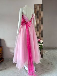 Pink ball gown