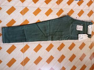 28 Size Green 4 Pocket Cargo Women