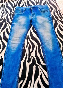 Blue Denim straight jeans