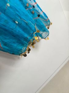 Colorful Beads Detail Dupatta