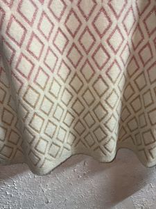 Patterned Turtleneck Sweater