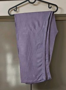 Elegant Purple Embroidered Kurta set