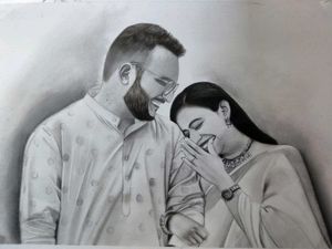 Custom Couple Portrait