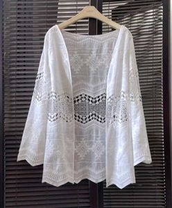 White Boho Shrug From Bali