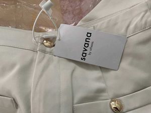 Wide Leg Cream Pants