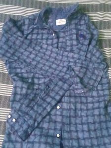 Striped Button-Down Shirt
