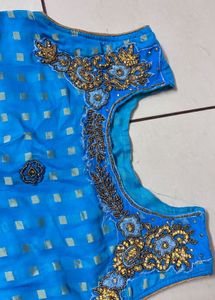 Y2K Blue Ethnic Dress
