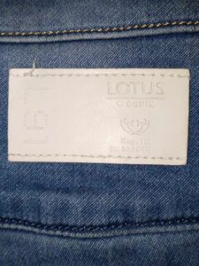 Branded Distressed Denim Jeans