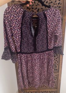 Once Used Forever 21 Bohemian Mini Dress