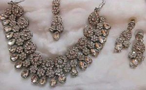 Silver Necklace Set
