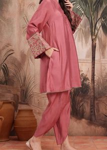 Elegant Pink Kurta Set