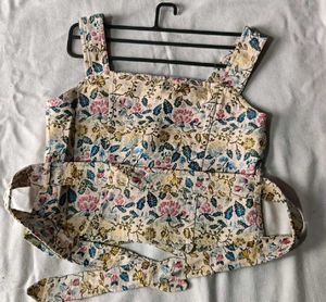 Korean Top With Belt 🎀...