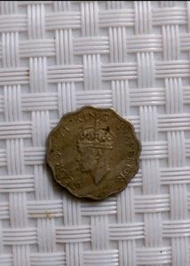 A ONE AANA COIN of India 1946