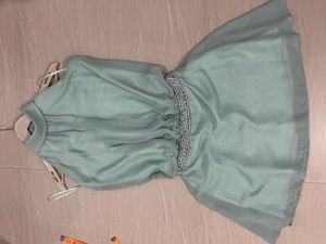Mint Green Halter Dress