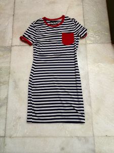 Striped T-Shirt Dress