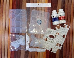 Rakhi Moulds, Sticker And Resin 3:1150ml