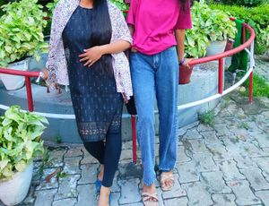 BEAUTIFUL SLEVE CUT KURTI ..
