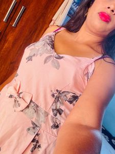 Pink Short Dress @ 250 rs