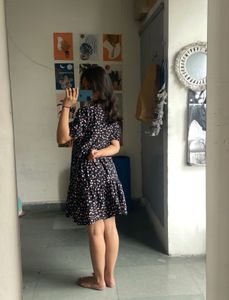 Floral Print Mini Dress