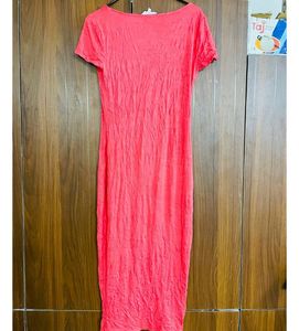 Coral Bodycon Dress