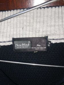 Stylish Navy Blue Sweater