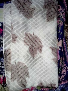 Black &amp; White Hijab Dupatta