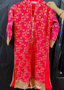 Pink Colour Very Beautiful Kurti