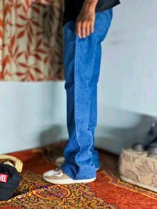 Neavy Blue Baggy Jeans