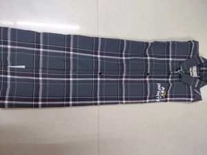 Stylish Gray Plaid Shirt