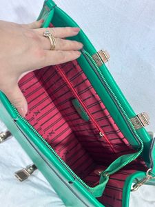 Louis Vuitton Green Tote Bag