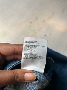 H&amp;M Dark Blue Skinny Curvy Jeggings